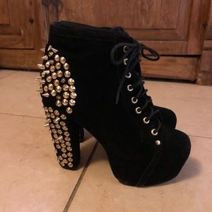 Spiked Jeffery Campbell Boots